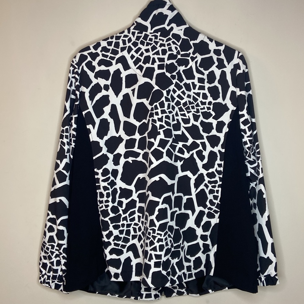 ALIA Abstract Print Lightweight Spring Jacket - Picture 11 of 14